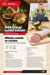 Gazetka promocyjna  - Gazetka - ważna od 29.11 do 29.11.2023 - strona 6 - produkty: Piec, Pistacje, Top, Ser, Sól, Por, Blender, Czosnek, Prosciutto, Ziemniaki, Warka, Pieczone ziemniaki, Pesto, Pieprz, Rękaw do pieczenia, Rolada, Boczek, Bazyl, Oliwa z oliwek, Piekarnik, Suszone pomidory, Olej, Pomidory, Mięso, Fa