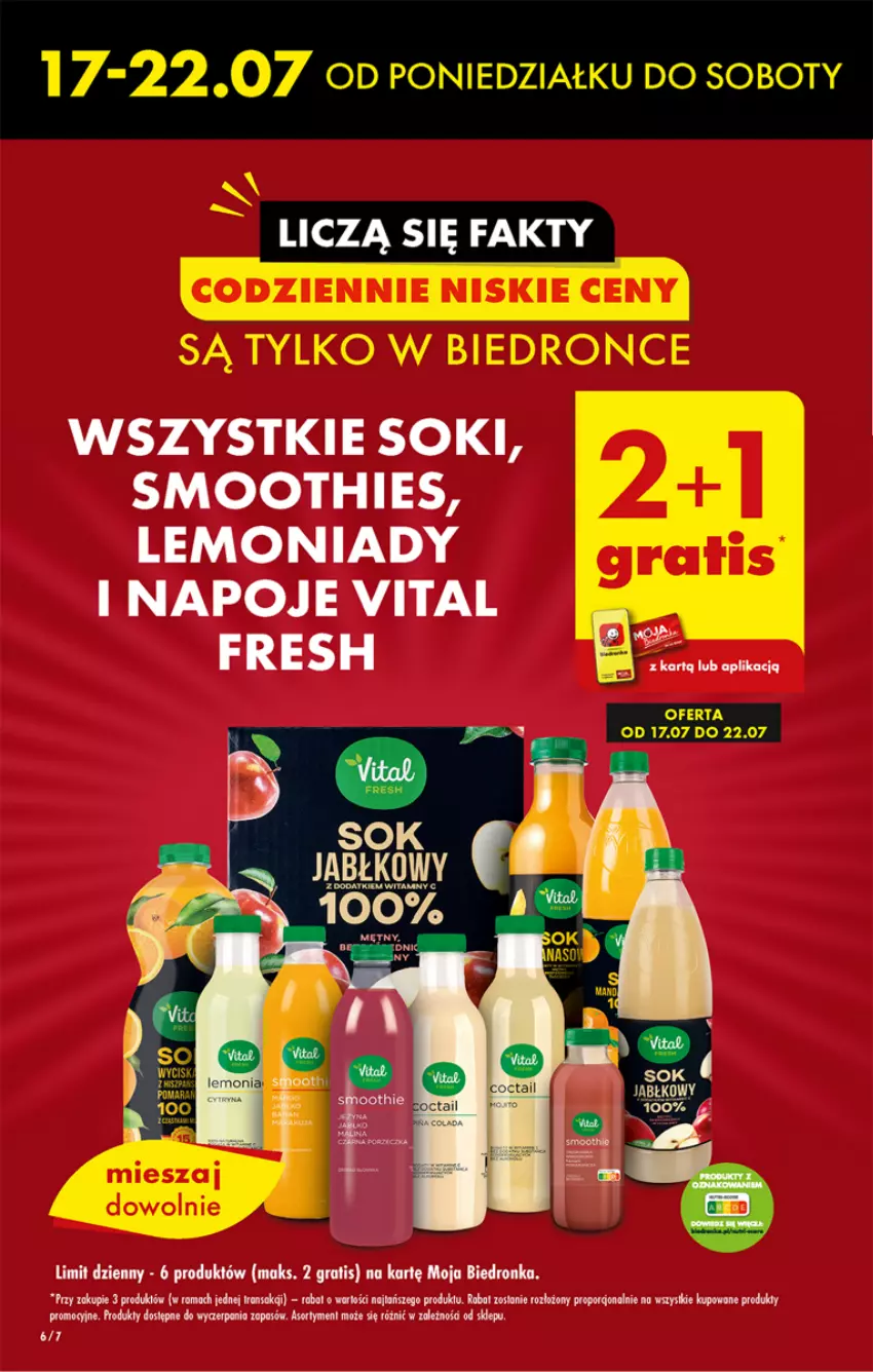 Gazetka promocyjna Biedronka - Od czwartku - ważna 20.07 do 26.07.2023 - strona 6 - produkty: Dron, Gra, LEGO, Napoje, Por, Rama, Robot, Smoothie, Sok