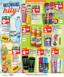 Gazetka promocyjna Topaz - Gazetka - Gazetka - ważna od 22.04 do 22.04.2026 - strona 22 - produkty: Top, Sok, Mirinda, Pepsi, Lipton, Napój izotoniczny, Tymbark, Napój niegazowany, Woda, Napój, Nestea, Hortex