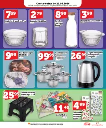 Gazetka promocyjna Topaz - Gazetka - Gazetka - ważna od 22.04 do 22.04.2026 - strona 27 - produkty: Top, Gra, Czajnik elektryczny, Czajnik, Bulion, Salaterka, Taca, Lion, Karafka, Szklanka
