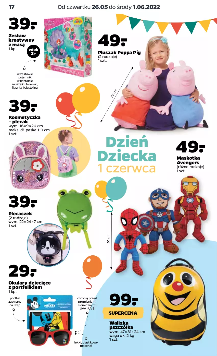 Gazetka promocyjna Netto - Gazetka non food 26.05-1.06 - ważna 26.05 do 01.06.2022 - strona 4 - produkty: Avengers, Dzieci, Foremki, Kosmetyczka, Mus, Plecak, Pluszak, Pojemnik, Por, Waga, Walizka