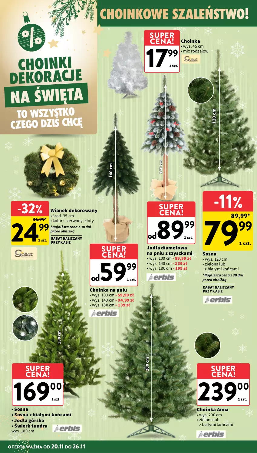 Gazetka promocyjna Intermarche - Gazetka Intermarche - ważna 20.11 do 26.11.2025 - strona 14 - produkty: Choinka, Inka, Sos, Szal