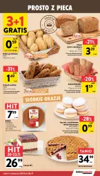 Gazetka promocyjna Intermarche - Gazetka Intermarche - Gazetka - ważna od 26.11 do 26.11.2025 - strona 21 - produkty: Piec, Pączek, Gra, Rust, Tarta, Bułka grahamka, Kapuśniaczek, Babka, Chleb, Bułka