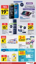 Gazetka promocyjna Intermarche - Gazetka Intermarche - Gazetka - ważna od 26.11 do 26.11.2025 - strona 37 - produkty: Balsam po goleniu, Nivea Men, Bell, Aquafresh, Pasta do zębów, Pianka do golenia, Woda po goleniu, Tampony, Szampon, Podpaski, Mydło, Dozownik, Wkładki, Woda, O.B., Nivea