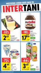 Gazetka promocyjna Intermarche - Gazetka Intermarche - Gazetka - ważna od 26.11 do 26.11.2025 - strona 38 - produkty: Cheddar, Nutella, Sok, Ser, Brie, Mlekovita, Camembert, Ferrero, Hortex, Mleko