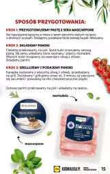 Gazetka promocyjna Lidl - KATALOG ITALIAMO - Gazetka - ważna od 11.02 do 11.02.2023 - strona 15 - produkty: Piec, Ser, Rum, Mascarpone, Talerz, Pieczywo, Nuty, Bazyl, Grill, Pecorino, Szpinak