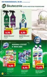 Gazetka promocyjna Lidl - GAZETKA - Gazetka - ważna od 01.09 do 01.09.2021 - strona 46 - produkty: Domestos, Cif, Spray do czyszczenia, Tea tree, Finish