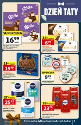 Gazetka promocyjna Auchan - Gazetka 30 Lat Supermarket Auchan - Gazetka - ważna od 24.06 do 24.06.2026 - strona 3 - produkty: Piernik, Old Spice, Woda po goleniu, Mleczko, Czekolada, Woda, Merci, Milka, Nivea