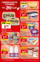 Gazetka promocyjna Auchan - Gazetka 30 Lat Supermarket Auchan - Gazetka - ważna od 24.06 do 24.06.2026 - strona 6 - produkty: Belriso, Masło klarowane, Ser, Bell, Jogurt, Smakija, Mlekovita, Lody, Vita C, Fanta, Bella, Deser, Jogobella, Masło, Mleko, Fa