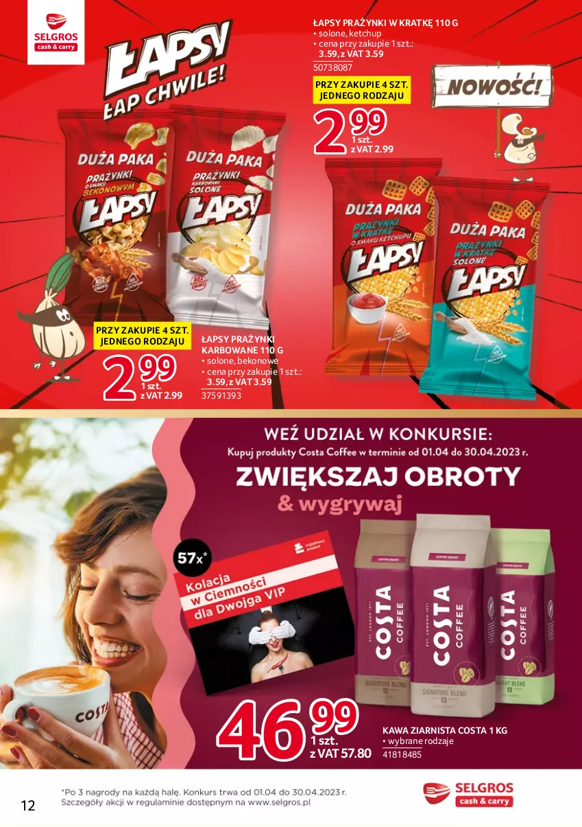 Gazetka promocyjna Selgros - Katalog Markowe Produkty - ważna 20.04 do 02.05.2023 - strona 12 - produkty: Beko, Kawa, Kawa ziarnista, Ketchup