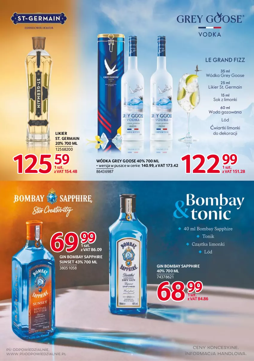 Gazetka promocyjna Selgros - Katalog Markowe Produkty - ważna 20.04 do 02.05.2023 - strona 22 - produkty: Gin, Likier, Wódka