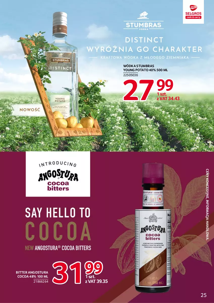 Gazetka promocyjna Selgros - Katalog Markowe Produkty - ważna 20.04 do 02.05.2023 - strona 25 - produkty: Wódka