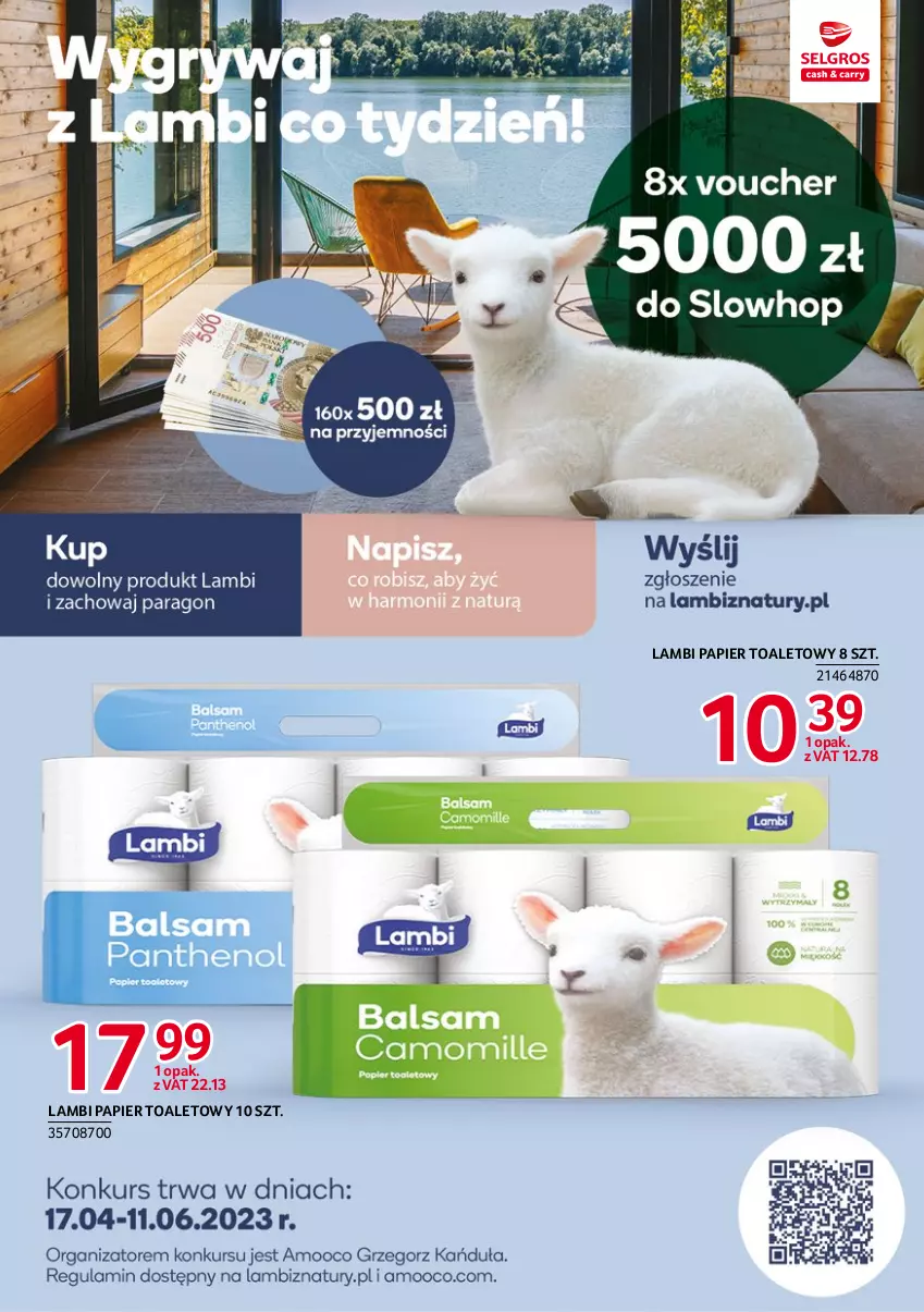 Gazetka promocyjna Selgros - Katalog Markowe Produkty - ważna 20.04 do 02.05.2023 - strona 27 - produkty: Papier, Papier toaletowy