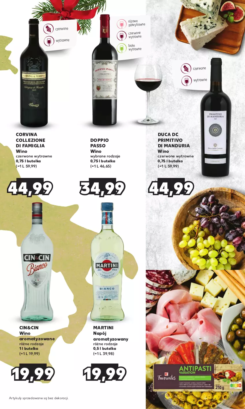 Gazetka promocyjna Kaufland - Barek Kauflandu - ważna 14.12 do 27.12.2023 - strona 15 - produkty: Fa, Martini, Napój, Wino, Wino czerwone