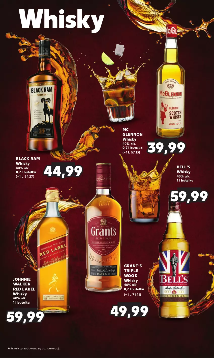 Gazetka promocyjna Kaufland - Barek Kauflandu - ważna 14.12 do 27.12.2023 - strona 7 - produkty: Bell, Gra, Johnnie Walker, Lack, Whisky