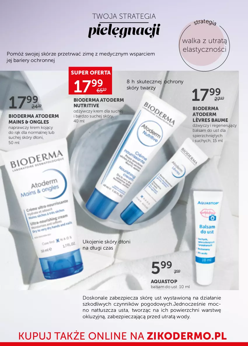 Gazetka promocyjna Ziko - 18.11 – 1.12 - ważna 18.11 do 01.12.2021 - strona 2 - produkty: Atoderm, Balsam do ust, Bioderma, Piec, Top