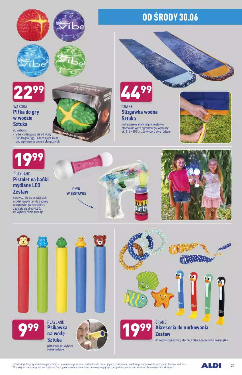 Gazetka promocyjna Aldi - ważna 28.06 do 03.07.2021 - strona 27 - produkty: Gry, Pistolet