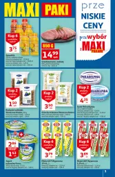 Gazetka promocyjna Auchan - Gazetka przeNISKIE CENY – przeWybór z MAXI PAKAMI Supermarkety - Gazetka - ważna od 21.09 do 21.09.2022 - strona 3 - produkty: Jogurt naturalny, Ser, Gin, Jogurt, Serek, Kotlet, Smoothie, Rodzynki, Philadelphia, Schab bez kości, Mleko