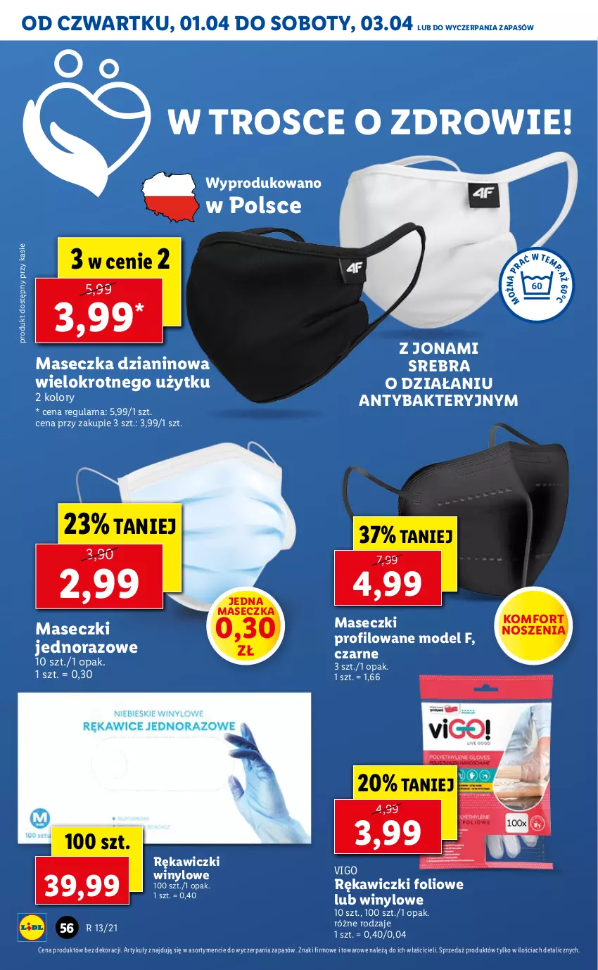 Gazetka promocyjna Lidl - GAZETKA - ważna 01.04 do 03.04.2021 - strona 56 - produkty: Zdrowie