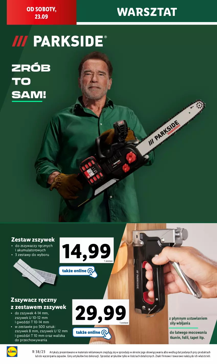 Gazetka promocyjna Lidl - GAZETKA - ważna 23.09 do 23.09.2023 - strona 16 - produkty: Akumulator, Walizka