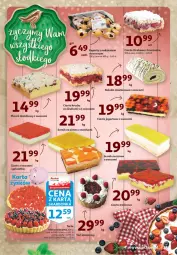 Gazetka promocyjna Auchan - 25 Urodziny #4 Hipermarkety - Gazetka - ważna od 21.05 do 21.05.2021 - strona 17 - produkty: Ser, Jogurt, Morela, Tarta, Rolada, Ciasto jogurtowe, Gala