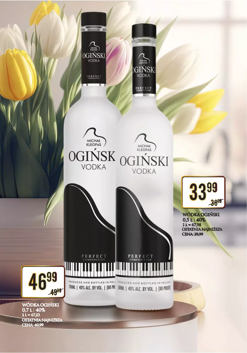 Gazetka promocyjna Dino - Katalog alkoholowy kwiecień 24-30.04.2023 - ważna 24.04 do 30.04.2023 - strona 4 - produkty: Ogiński, Wódka