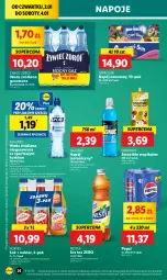 Gazetka promocyjna Lidl - GAZETKA - Gazetka - ważna od 04.01 do 04.01.2025 - strona 32 - produkty: Sok, Por, Ice tea, Napoje, LANA, Pepsi, Sok jabłkowy, Napój izotoniczny, Sport, Smoothie, Woda, Napój, Nestea, Nektar, Hortex