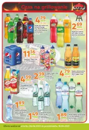 Gazetka promocyjna Gama - Gazetka Gama - Gazetka - ważna od 06.06 do 06.06.2024 - strona 10 - produkty: Sok pomarańczowy, Sok, Por, 7up, Mirinda, Leon, Pepsi, Sok jabłkowy, Hellena, Sport, Cappy, Woda, Grill, Napój, Hortex