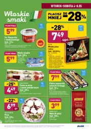 Gazetka promocyjna Aldi - Gazetka - ważna od 08.05 do 08.05.2021 - strona 13 - produkty: Mozzarella, Piec, Kurczak, Sos, Ser, Rum, Gin, Gra, Salami, Kawa, Tera, LEGO, Pizza, Mąka do pizzy, Mąka, Edam, Fanta, Grill, Masło, Maggi, Emmental, Fa