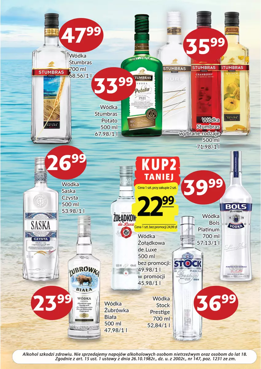 Gazetka promocyjna Prim Market - ważna 01.07 do 31.07.2022 - strona 4 - produkty: Bols, Pur, Stock, Wódka