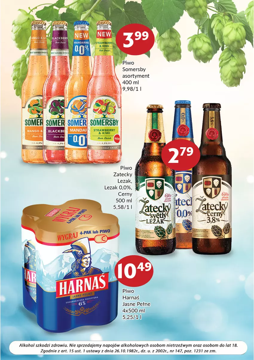 Gazetka promocyjna Prim Market - ważna 01.07 do 31.07.2022 - strona 6 - produkty: Harnaś, Lack, Piwo, Somersby