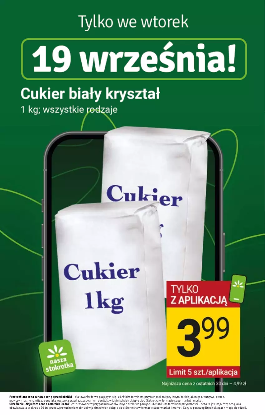 Gazetka promocyjna Stokrotka - Market - ważna 14.09 do 20.09.2023 - strona 6 - produkty: Mięso, Owoce, Warzywa