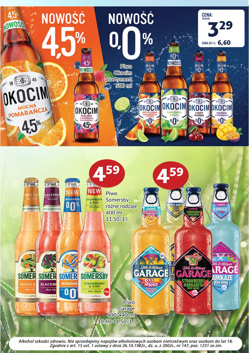 Gazetka promocyjna Prim Market - ważna 01.04 do 30.04.2022 - strona 7 - produkty: Dove, Koc, Limonka, Okocim, Piwo, Ser, Somersby