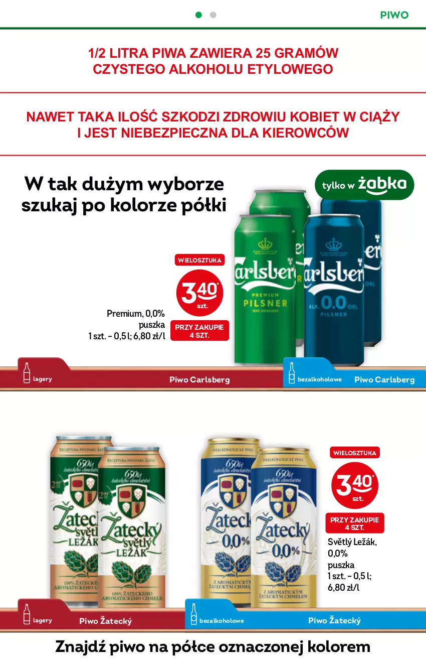 Gazetka promocyjna Żabka - ważna 08.06 do 14.06.2022 - strona 24 - produkty: Carlsberg, Gra, Piec, Piwa, Piwo