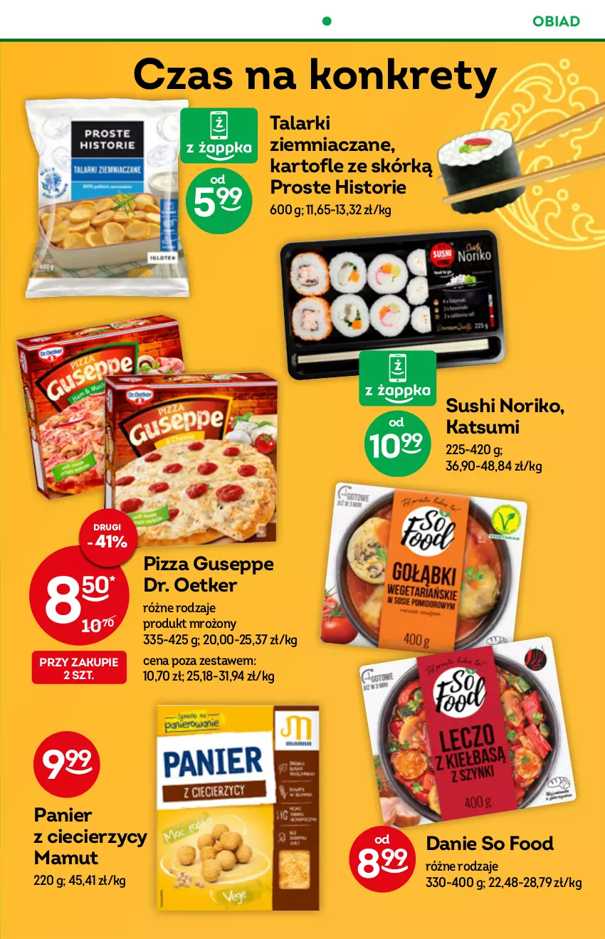 Gazetka promocyjna Żabka - ważna 08.06 do 14.06.2022 - strona 39 - produkty: Dr. Oetker, Kret, Pizza, So Food, Sushi