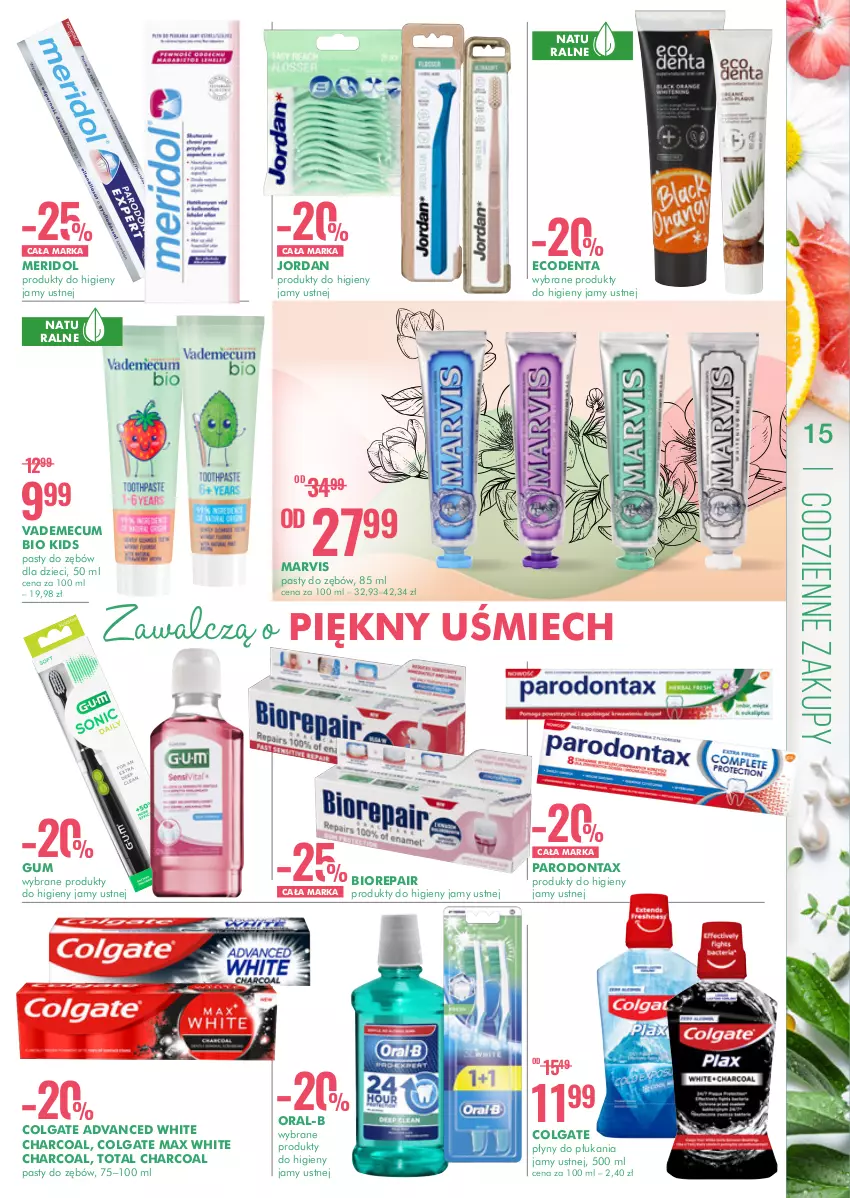 Gazetka promocyjna Super Pharm - Gazetka - ważna 05.05 do 18.05.2022 - strona 15 - produkty: Biorepair, Colgate, Dzieci, Ecodenta, LG, Parodontax, Vademecum