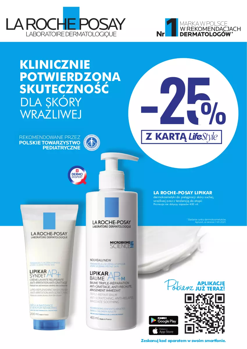 Gazetka promocyjna Super Pharm - Gazetka - ważna 05.05 do 18.05.2022 - strona 19 - produkty: Kosmetyki do pielęgnacji, La Roche-Posay, Lipikar, Smartfon, Tera, Top