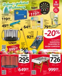 Gazetka promocyjna Selgros - Oferta przemysłowa - Gazetka - ważna od 16.04 do 16.04.2022 - strona 27 - produkty: Dart elektroniczny, Kosz, Kije, Ramka, Siatka, Pompka, Deskorolka, Pokrowiec, Piłkarzyki, Bramka