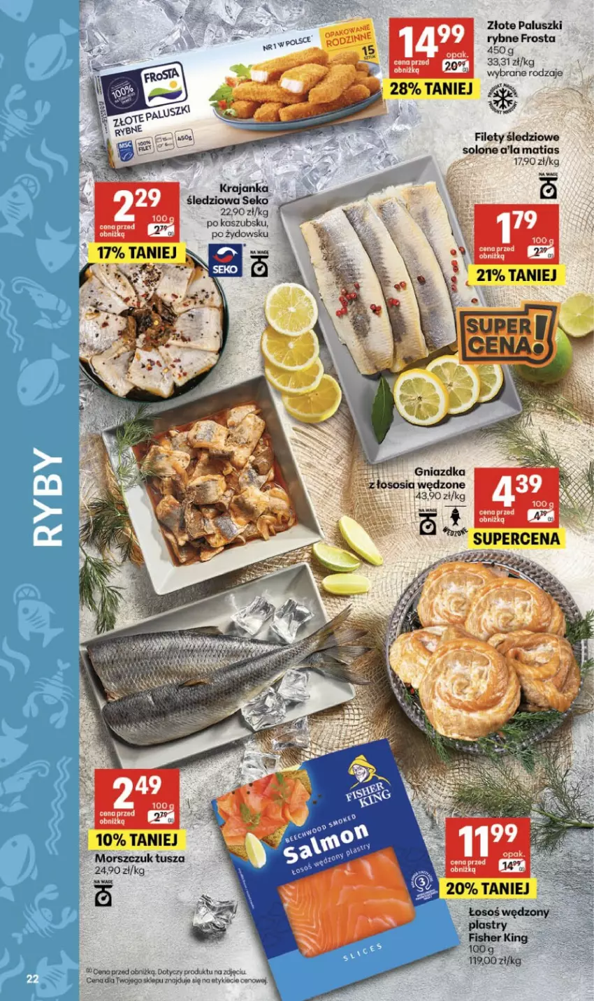 Gazetka promocyjna Delikatesy Centrum - Franczyza DC13 Czwartek - ważna 26.03 do 01.04.2026 - strona 22 - produkty: Frosta, SEKO, Sos, Tusz