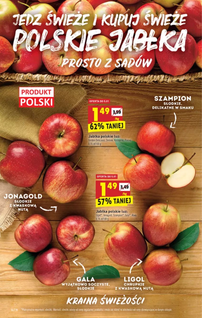 Gazetka promocyjna Biedronka - Nowy rok - ważna 03.01 do 09.01.2022 - strona 14 - produkty: Chrupki, Gala, Ligol