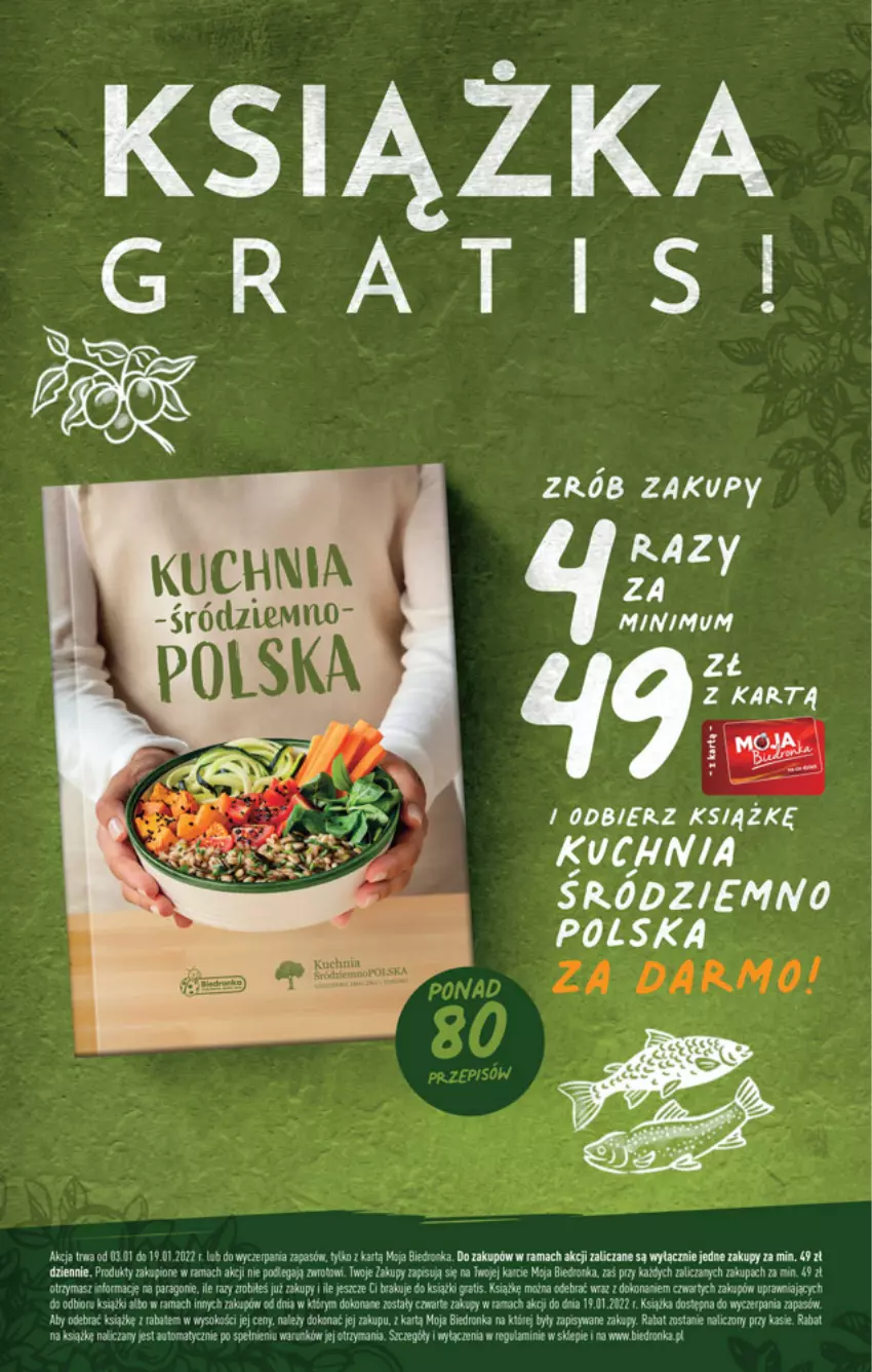 Gazetka promocyjna Biedronka - Nowy rok - ważna 03.01 do 09.01.2022 - strona 9 - produkty: Dron, Fa, Gra, Książka, Kuchnia, Rama, Sok