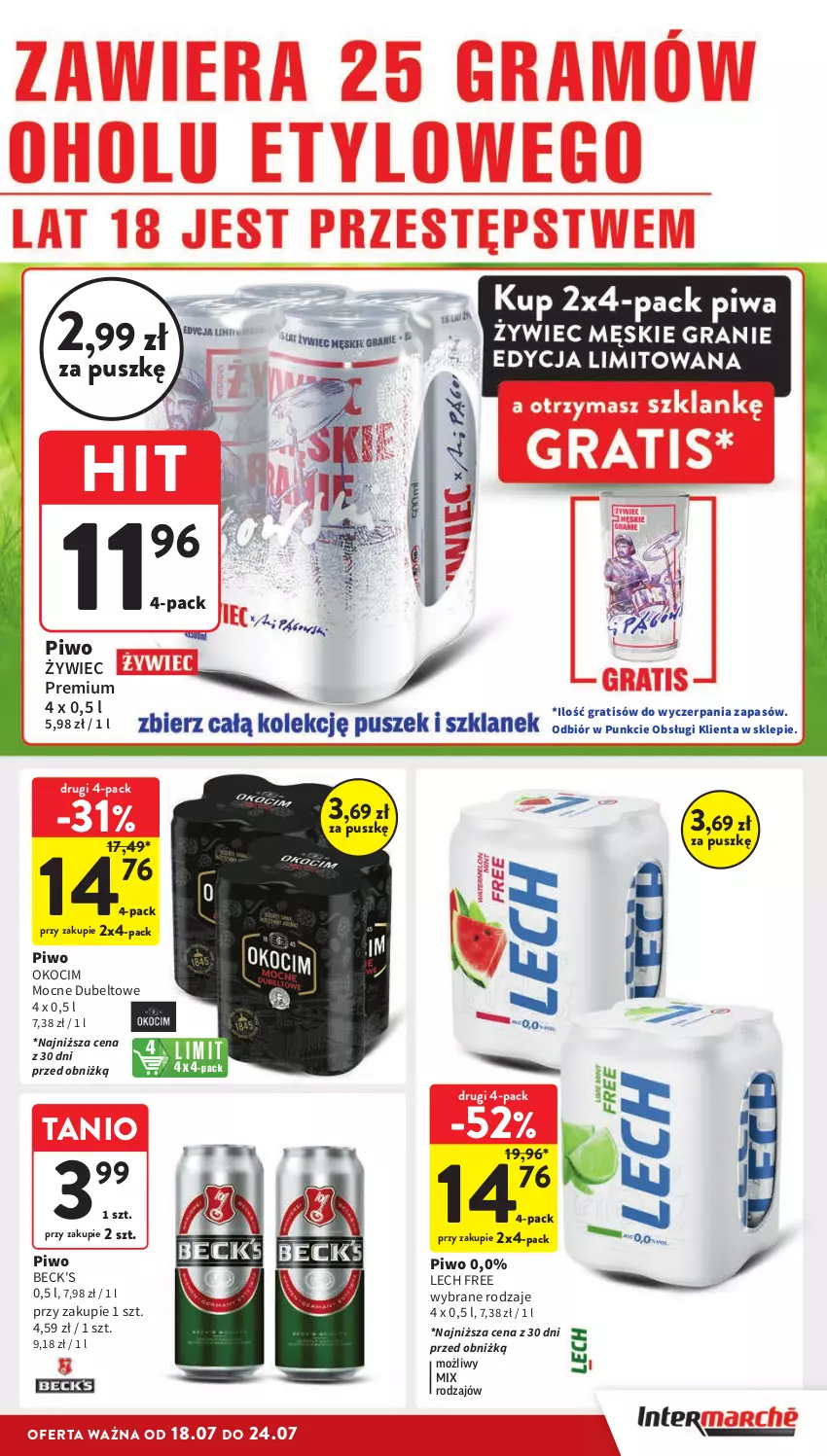 Gazetka promocyjna Intermarche - Gazetka Intermarche - ważna 18.07 do 24.07.2024 - strona 29 - produkty: Gra, Koc, Okocim, Piwo