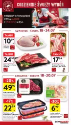 Gazetka promocyjna Intermarche - Gazetka Intermarche - Gazetka - ważna od 24.07 do 24.07.2024 - strona 11 - produkty: Por, Golonka z indyka, Stek, Szponder wołowy, Boczek, Grill, Boczek wieprzowy