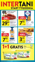 Gazetka promocyjna Intermarche - Gazetka Intermarche - Gazetka - ważna od 24.07 do 24.07.2024 - strona 38 - produkty: Ser, Gra, Wafle, Dan Cake, Frankfurterki, Flora, Fa