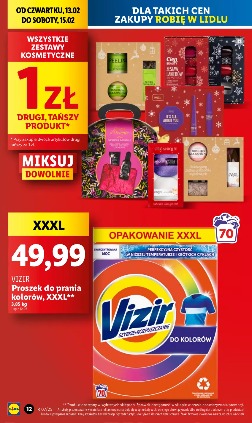 Gazetka promocyjna Lidl - GAZETKA - ważna 13.02 do 15.02.2025 - strona 14 - produkty: Proszek do prania, Vizir