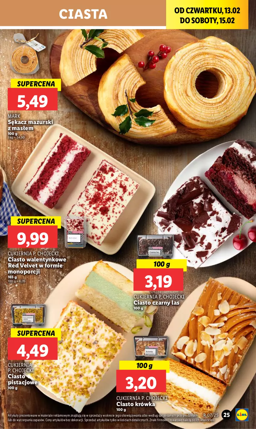 Gazetka promocyjna Lidl - GAZETKA - ważna 13.02 do 15.02.2025 - strona 29 - produkty: Cukier, Por, Sękacz, Velvet