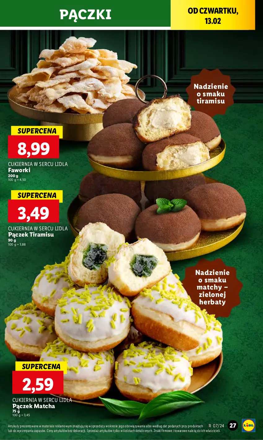 Gazetka promocyjna Lidl - GAZETKA - ważna 13.02 do 15.02.2025 - strona 31 - produkty: Cukier, Fa, Faworki, Pączek, Ser