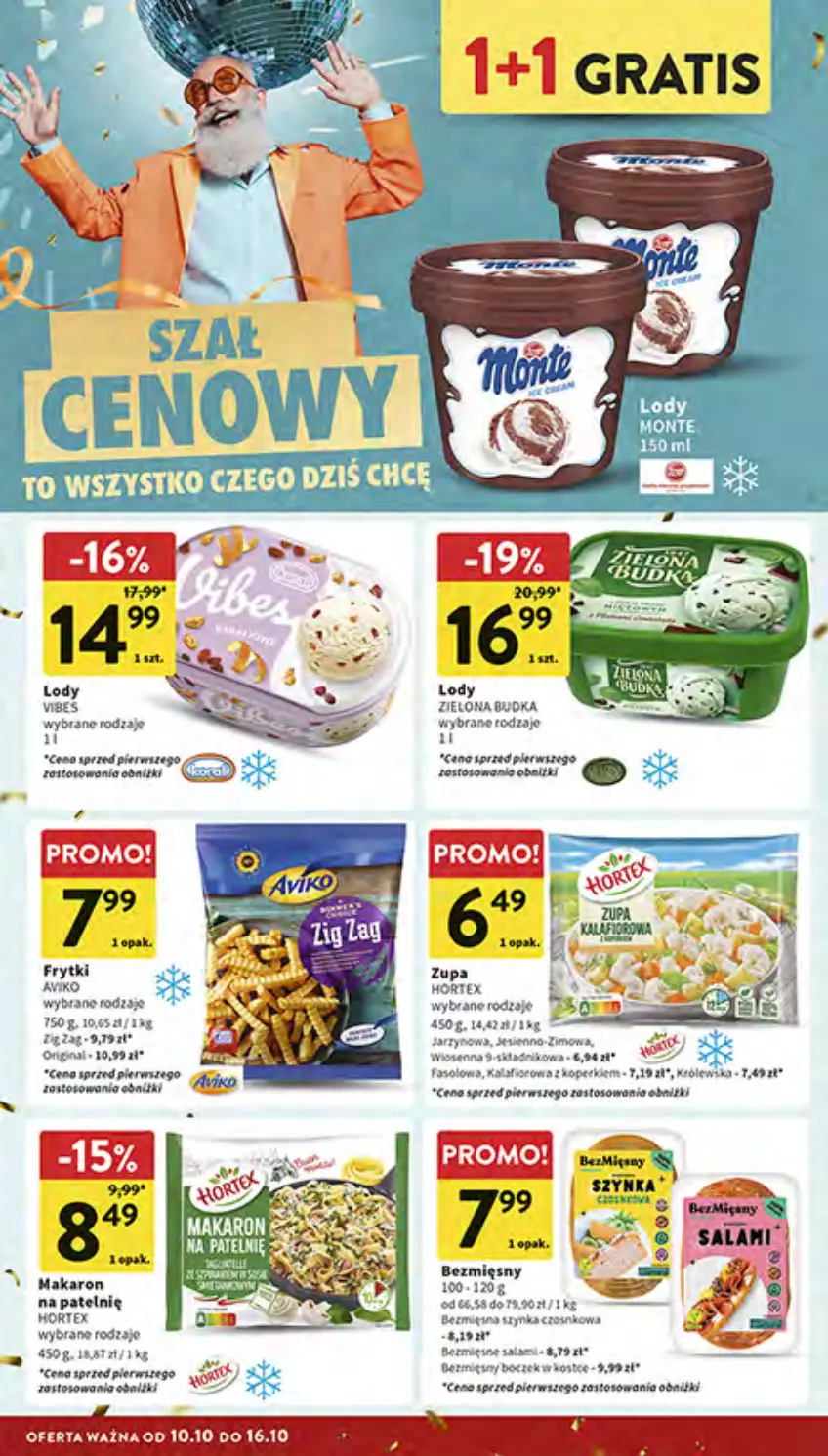 Gazetka promocyjna Intermarche - Gazetka Intermarche - ważna 10.10 do 16.10.2024 - strona 20 - produkty: AEG, Hortex, Lody, Makaron