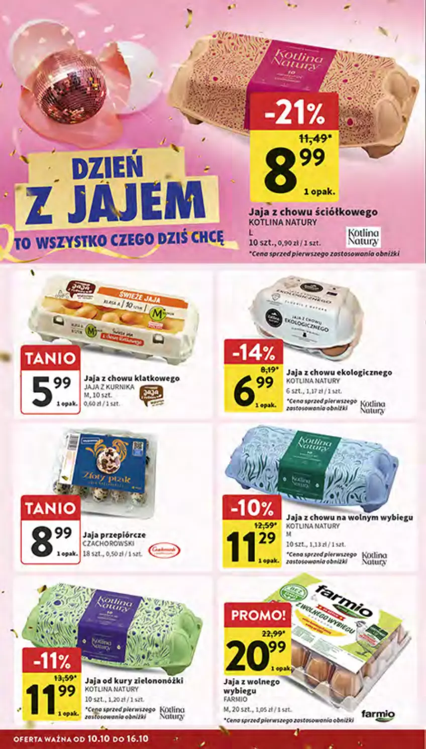 Gazetka promocyjna Intermarche - Gazetka Intermarche - ważna 10.10 do 16.10.2024 - strona 24 - produkty: Jaja, Kotlin