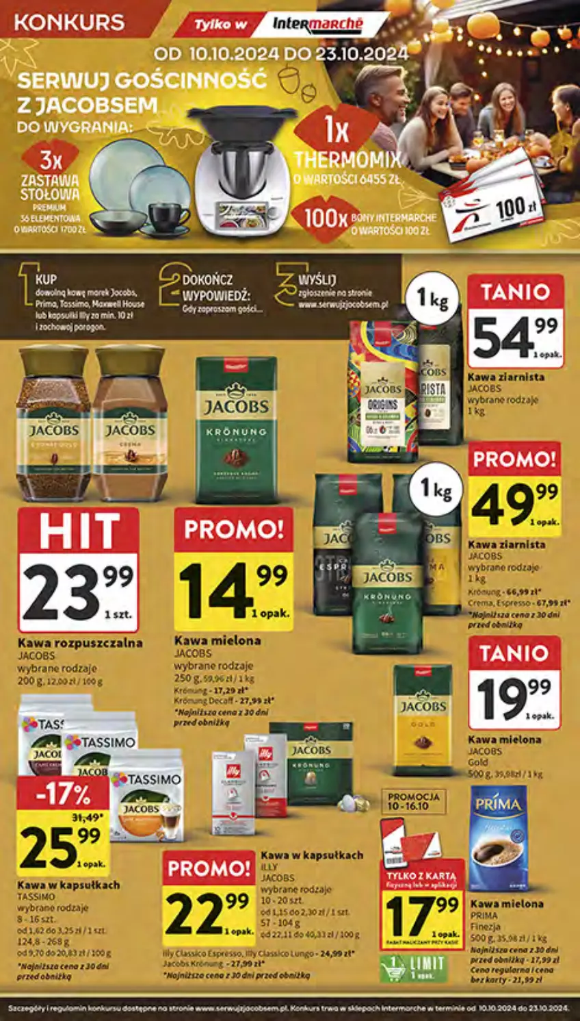 Gazetka promocyjna Intermarche - Gazetka Intermarche - ważna 10.10 do 16.10.2024 - strona 26 - produkty: Gra, Jacobs